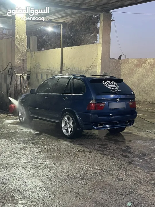 BMW X5 موديل 2001 فحص كامل ترخيص وتنازل واطي للبيع او البدل ع مرسيدس E200 موديل 2004