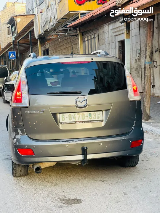مازدا 5 ستيشن بابين سحاب ماتور 2000cc بدون تيربو هيك بجين هضول كراسي اماميات تدفئه كزاز كهرباء بنزين