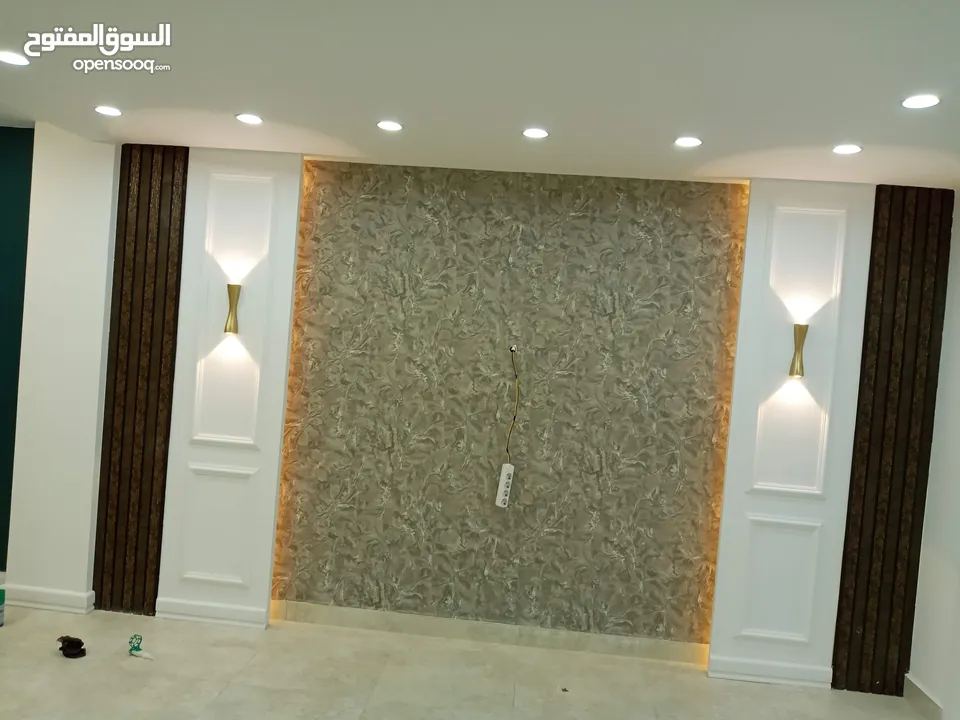ديكورات جبسومبورد ، وفورسيلنغ ، والواح PVC المقاومة للرطوبة ، ارضيات باركيه خشب ، واجهات ديكورية ،..