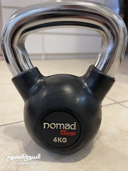 Nomad Fitness 4kg Kettlebell