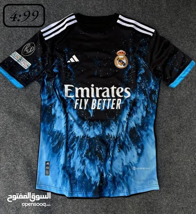 تيشيرتات واطقم رياضية   ميسي ورونالدو   مبابي ريال مدريد  لامين يامال برشلونة   المنتخب الاردني