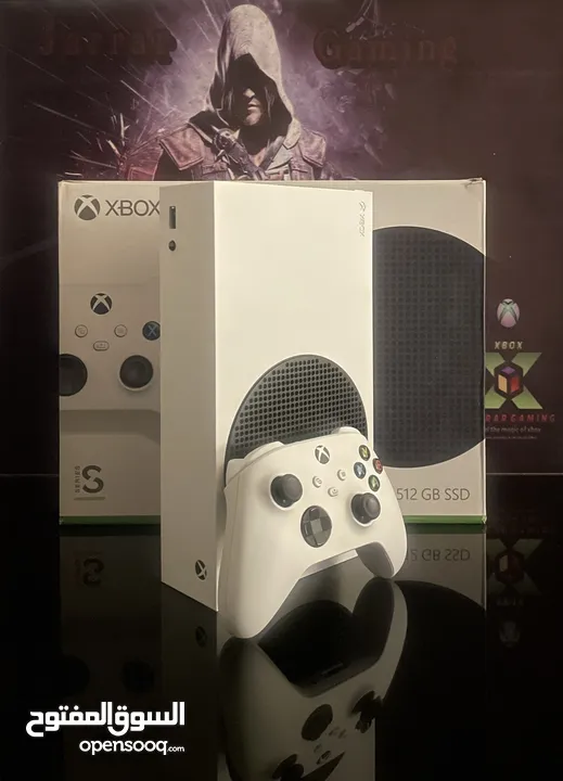 Xbox series s  بحاله الوكاله والجديد