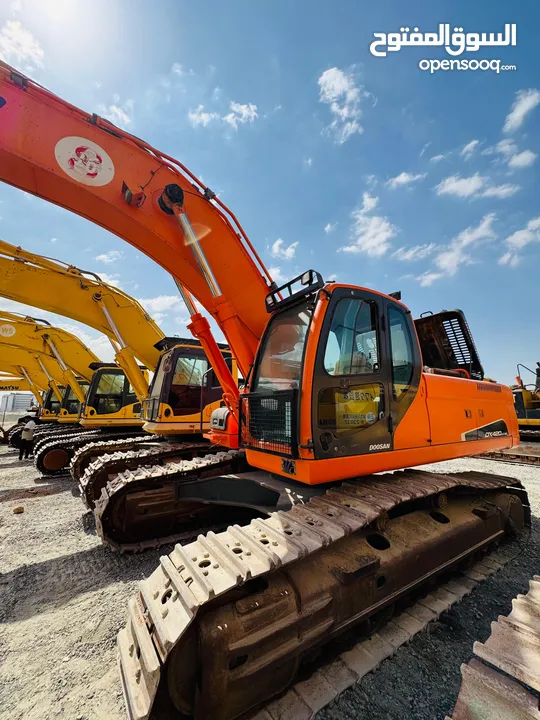 حفارة دوسان DOOSAN excavator DX420