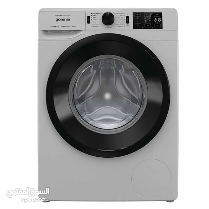 Gorenje WNEI84AS/A Front Load Washing Machine Silver 8Kg
