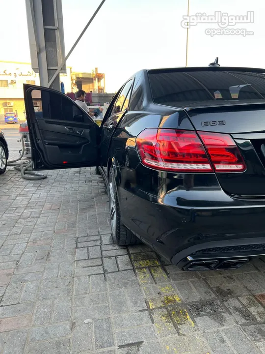 ميرسيدس e350 لون اسود وارد اميركي