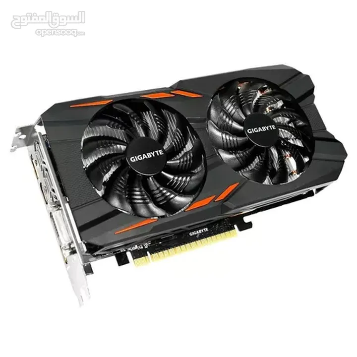 gtx 1050 ti 4GB نظيف جداً