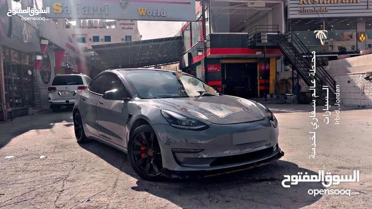 للبيع المستعجل بداعي السفر بسعر حرق  Tesla model 3 standard range plus (2021)  نسخة رياضية مميزه