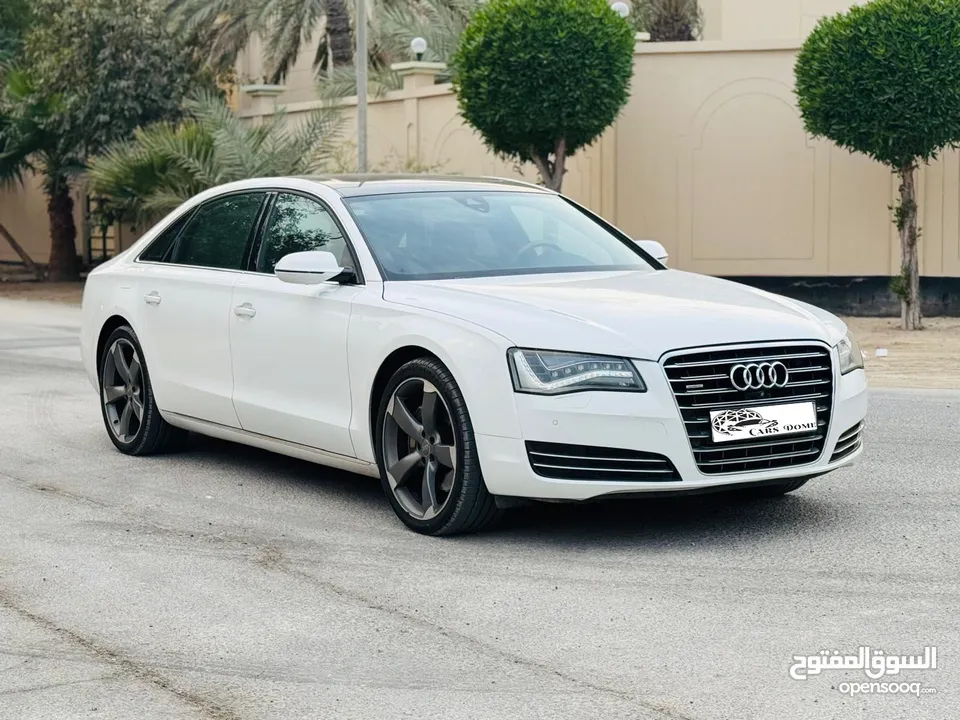 Audi A8L 2014 Full Option 50TFSI Quattro Sale or Exchange also Panorama Roof