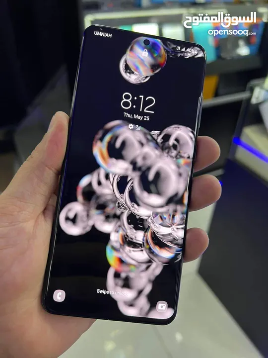 اخو الجديد Samsung S20 Altra رام 16 واضافه جيجا 256 امريكي و عربي بدون كرتونه هدية شاحن الاصلي