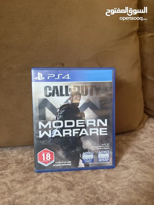 سيدي call of duty modern1 بلاستيشن 4