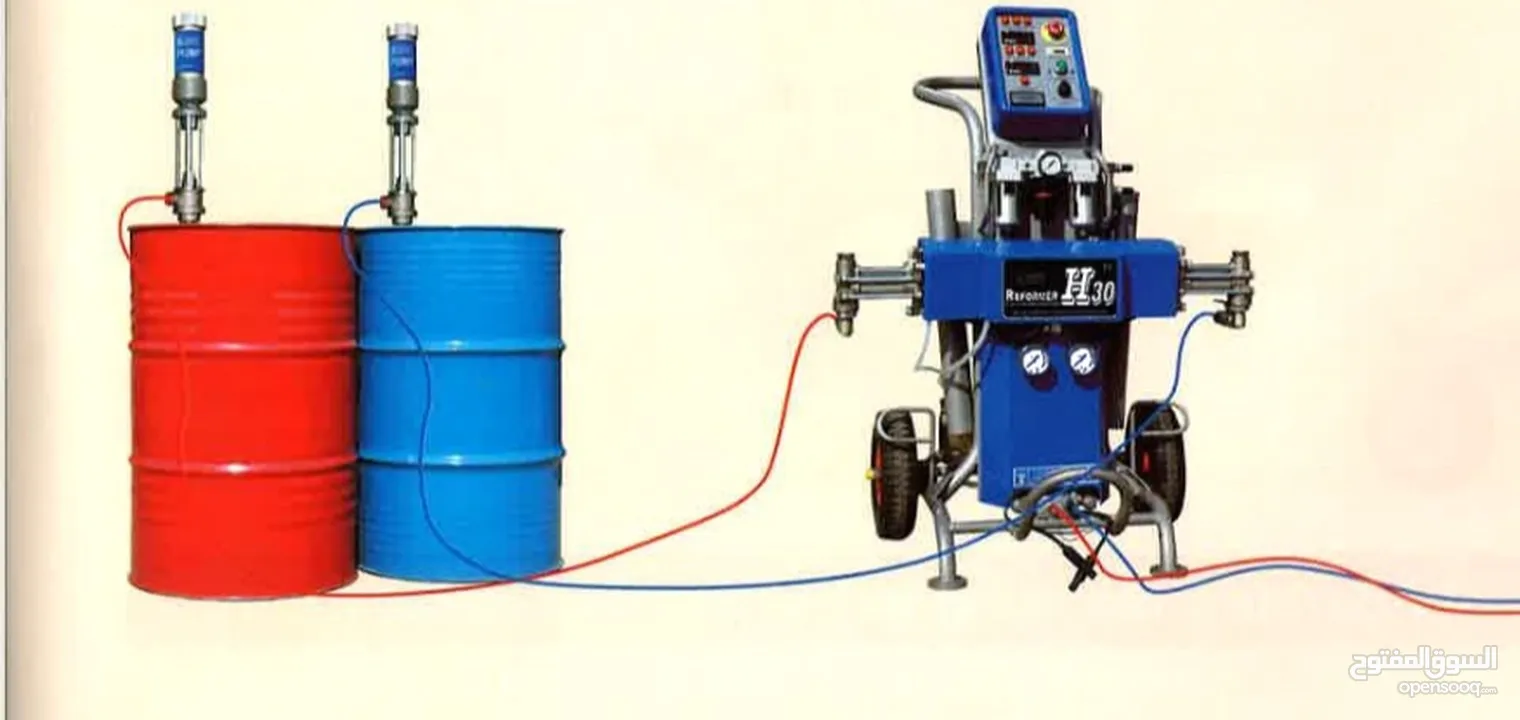 Water proofing machines