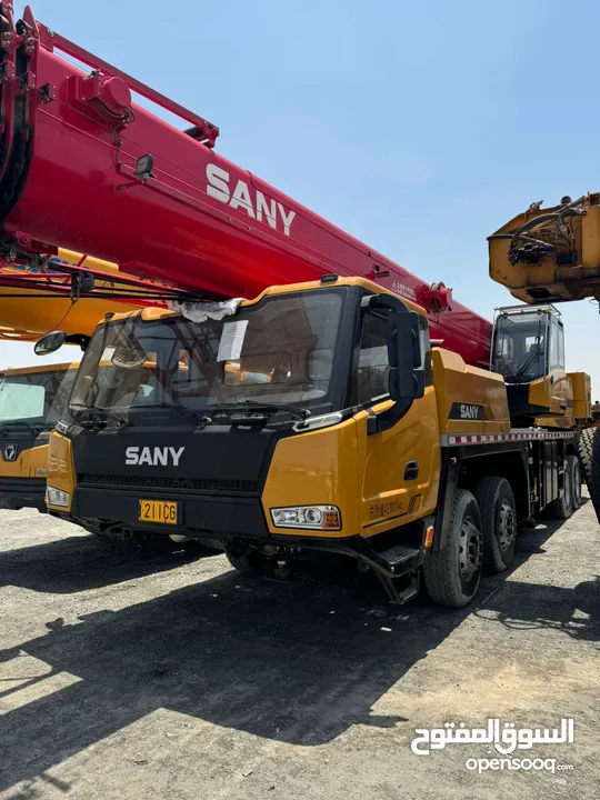 رافعة ساني 50 طن  SANY 50 TON CRANE  DUBAI  SAUDI ARABIA  2023