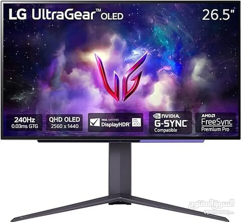 اقوى سعر فالسوق للبيعOled LG 27GS95QE-B Monitor