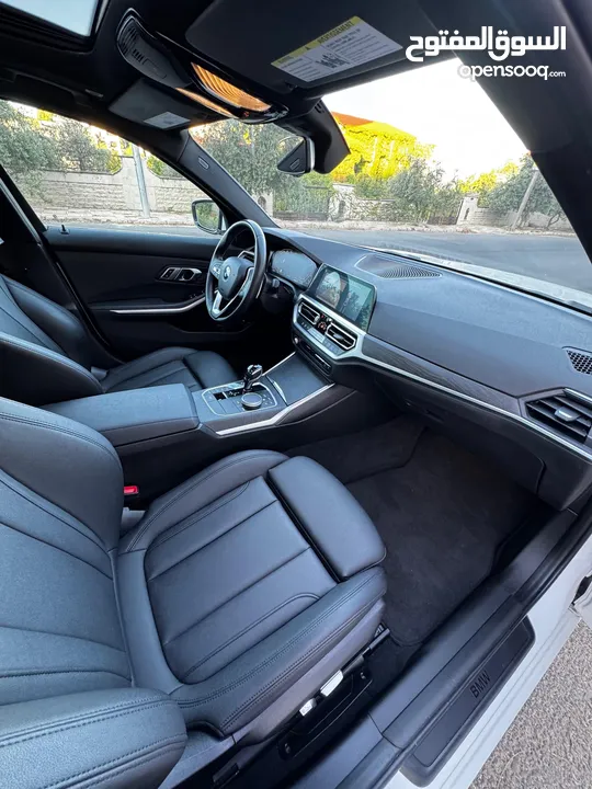 BMW 330e Sport 2021  Plug-in Hybrid  فحص كامل  كلين تايتل  جمرك جديد