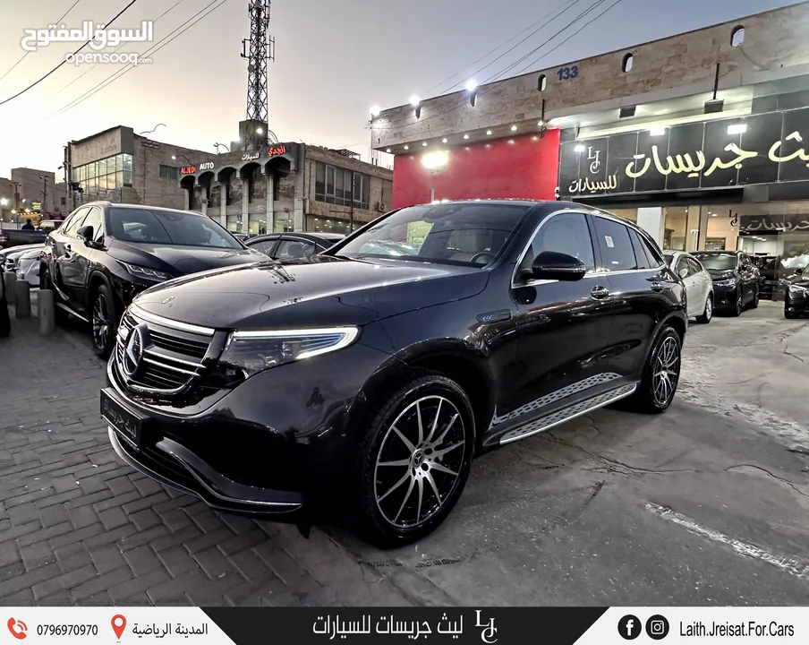 مرسيدس بنز EQC الكهربائية بالكامل 2021 Mercedes Benz EQC 400 4MATIC AMG KIT