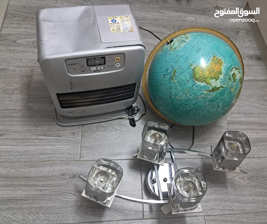 اجهزه متفرقه للبيع صوبه وثريه ومجسم كره ارضيه حجم كبير ممكن التفاوض بشي بسيط  ويوجد خدمه معاينه