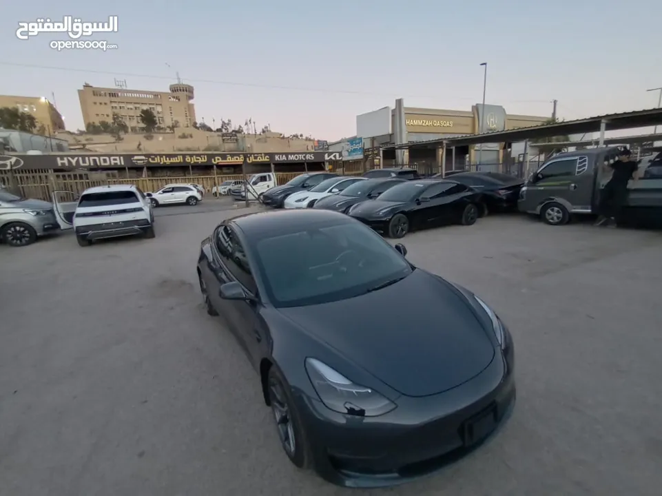 تيسلا 3 موديل 2023 فحص كامل كرت ابيض عداد 13 الف