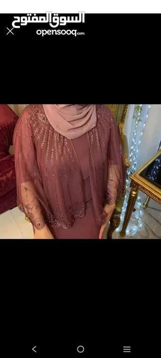 فستان سواريه جديده استعمال مناسبه واحده بس