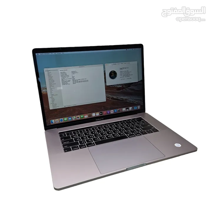 MacBook 2018 with touch bar, 32GB and 4GB  Graphic