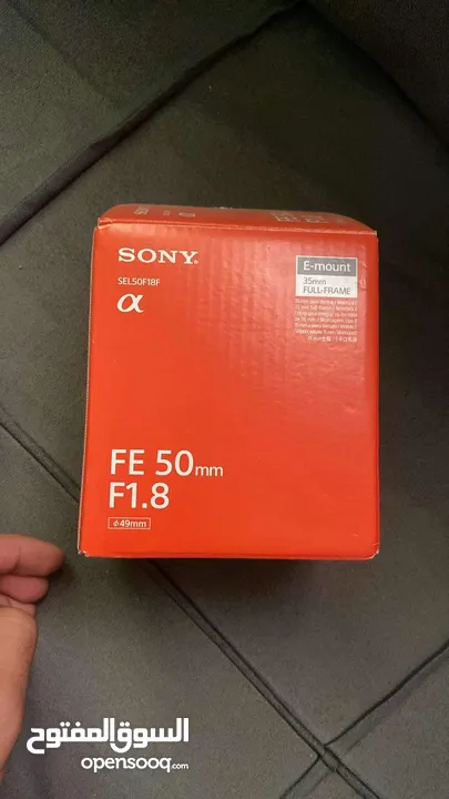 سعر من الاخر Sony 50mm 1.8 E-mount