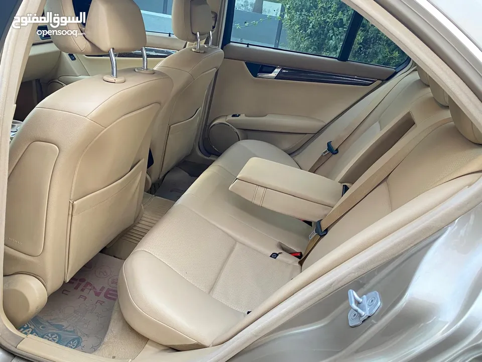 مرسيدس c200 2008  فل مع الفتحه     اضافات مميزه فتحه/برادي كهرباء/حساس