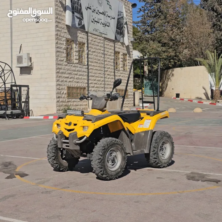 تركترون  بمبادير دفع رباعي  بنزين  2014 450cc