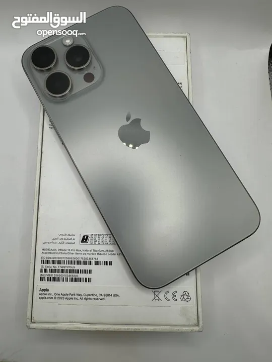 iPhone 15 pro Max 256