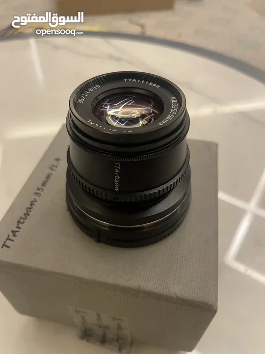 Sony manual lens  TTArtisan 35mm f/1.4 Lens – Great Condition Perfect for Creative Photography!