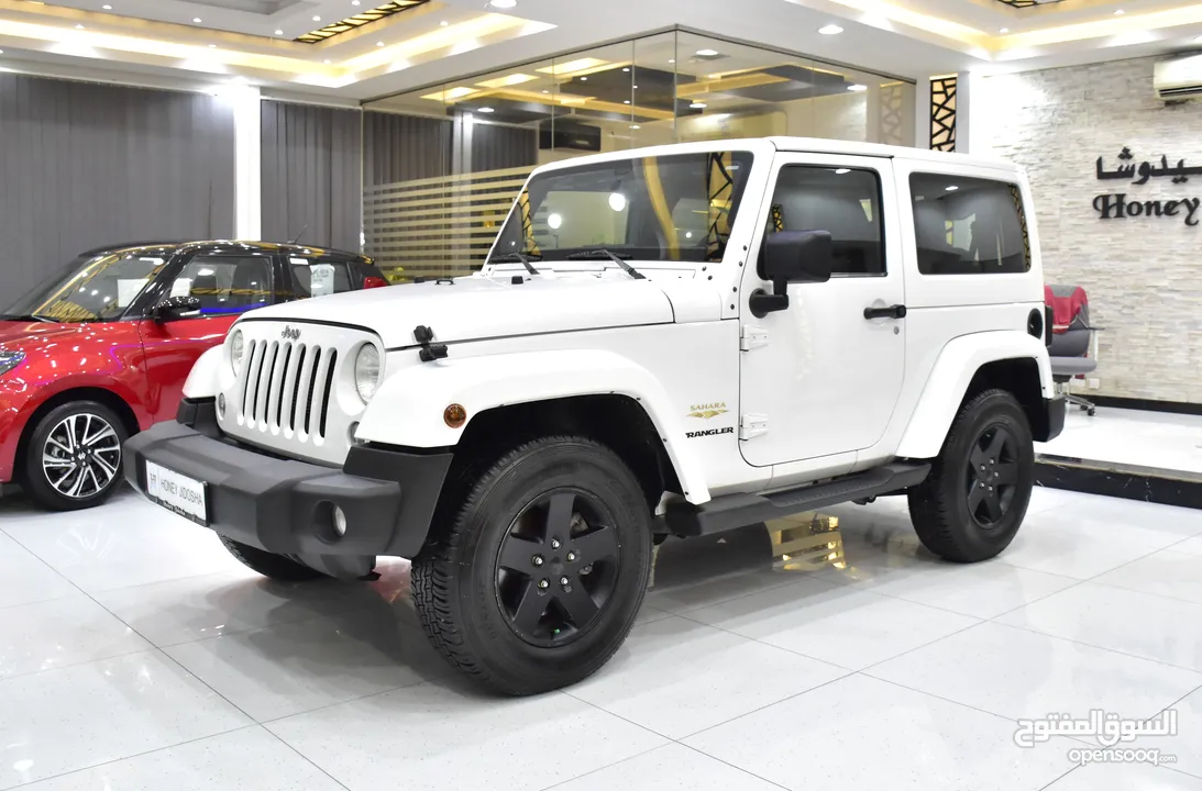 Jeep Wrangler Sahara ( 2014 Model ) in White Color GCC Specs