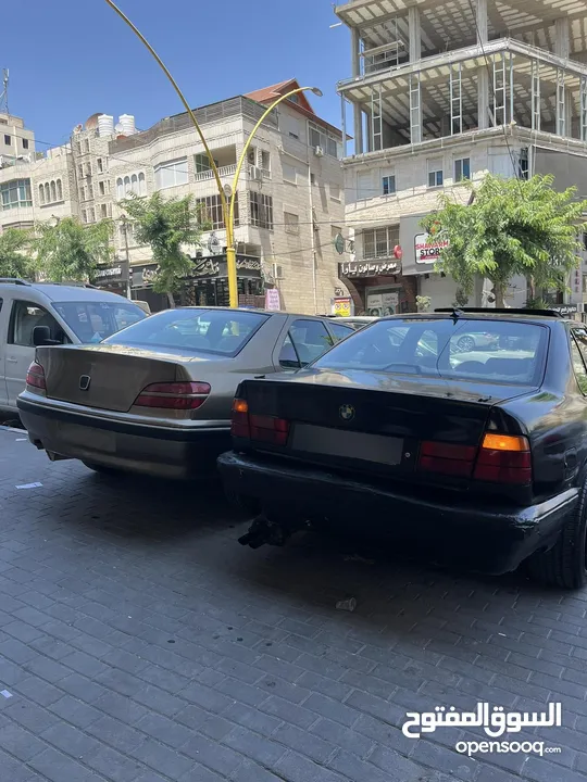 E34 BMW   اسود 6 سلندر