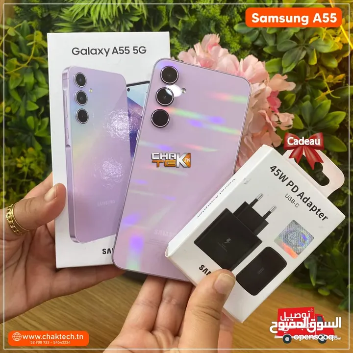 جهاز جديد Samsung A35 5G رام 16 جيجا 128 و 256 مكفول سنة هدية كفر ولزقة وشاحن الاصلي متوفر توصيل