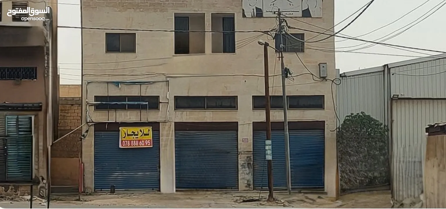 شقة + مخزن للايجار شارع المصفاة قرب الستاد