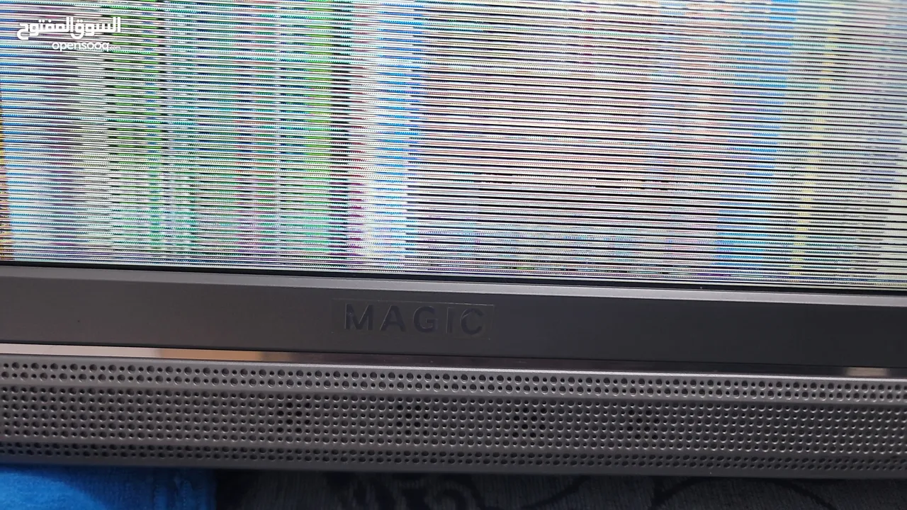 شاشتين وحده 55 بوصه وثانية magic 50 بوصه الثنتين 4k