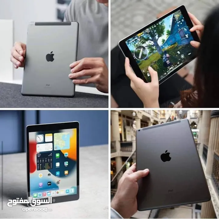 iPad 9 64GB  باقل الاسعار  جديد بالكرتونة  كفالة سنة كاملة من ابل