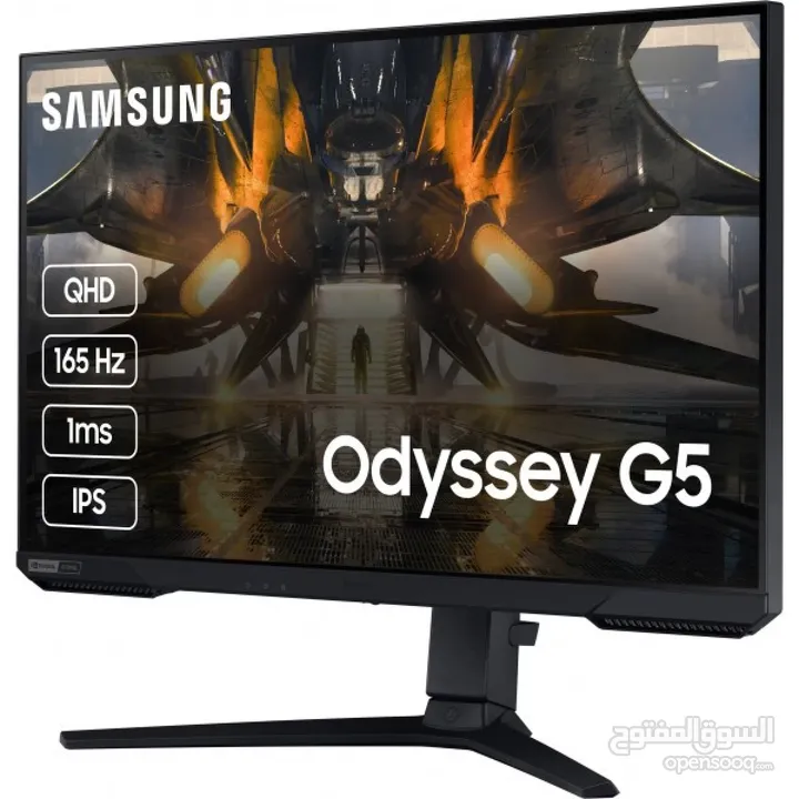 من افضل شاشات الجيمنج Samsung G5 2K 165Hz ,بسعر مغري كفالة 3 سنوات