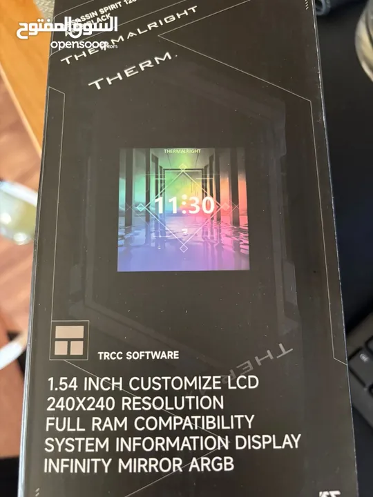 Thermalright Assassin Spirit 120 Vision ARGB Black (نسخة الشاشة)