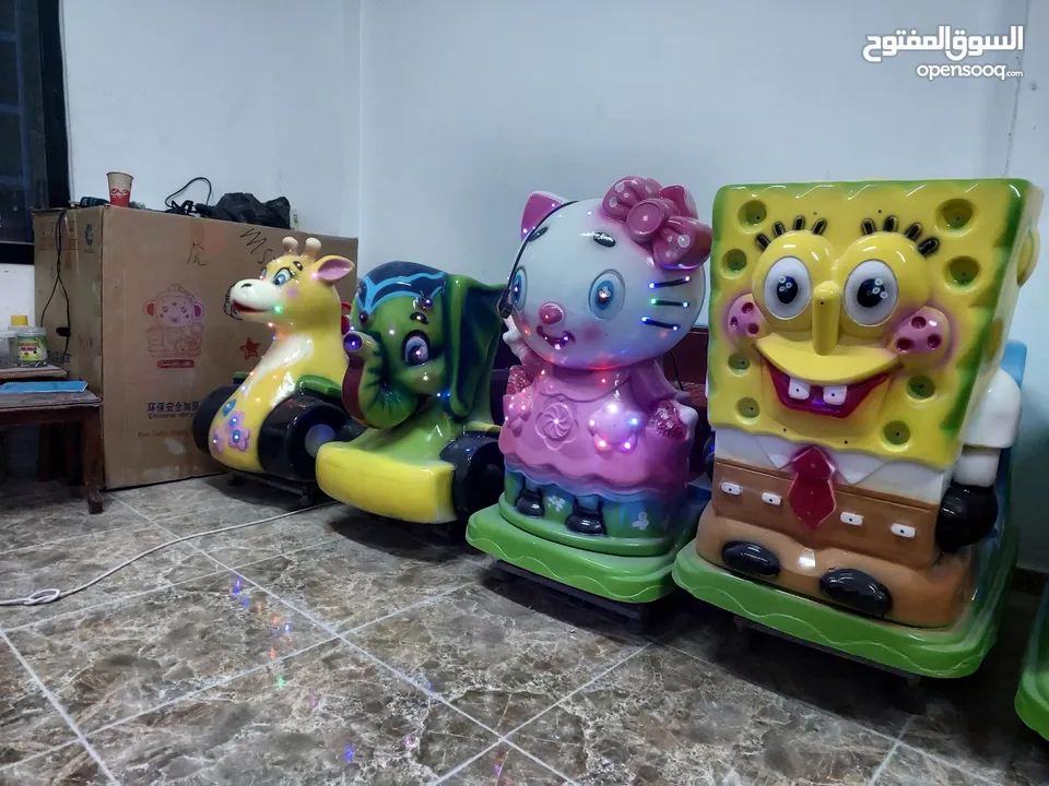 العاب هزاز اطفال عملة نقدية