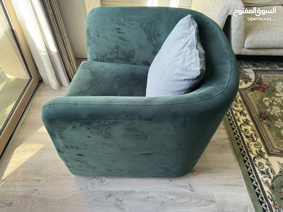 Single Seater Swivel Sofa