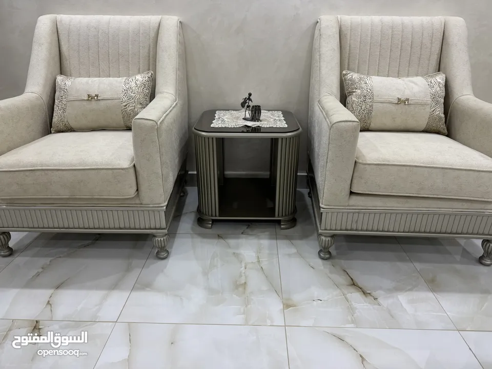 طقم كنب شبه جديد