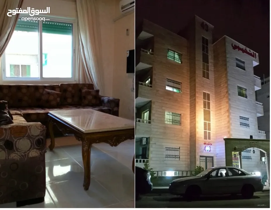 ستوديو فاخر غرفة وصالة مع بلكونة مقابل البوابة الشمالية - الجامعة الاردنية. الجبيهة