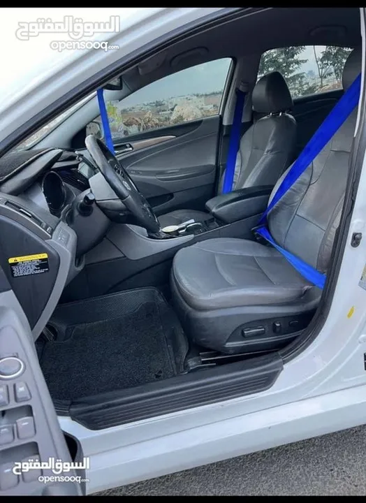 هيونداي سوناتا هايبرد أمريكي 2400 cc موديل  2012 فل عدا الفتحة للبيع أو بدل على سيارة كهرباء