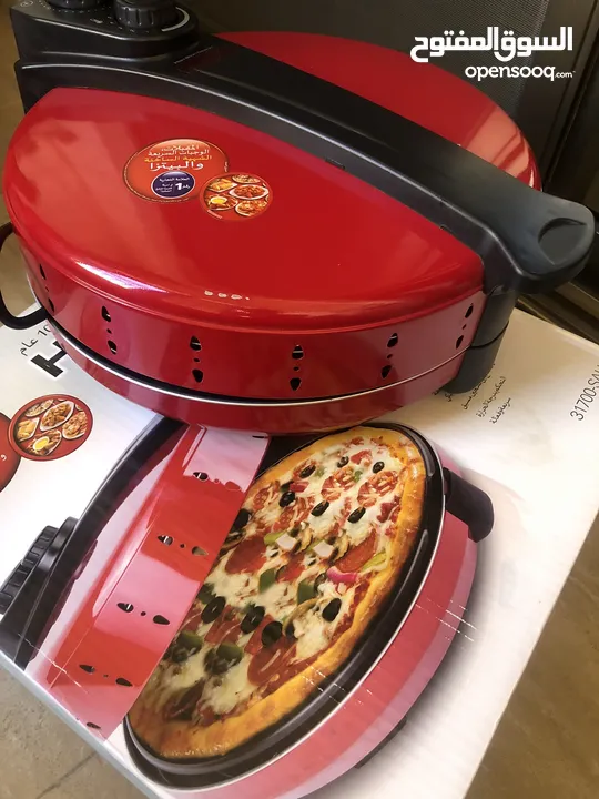 صانعة بيتزا Hamilton Beach ،  220 فولت بسعة 30 سم. pizza maker