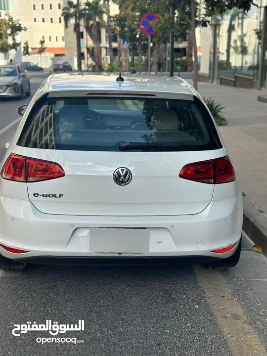 e Golf 2015 بريميوم  كرت ابيض فل كامل