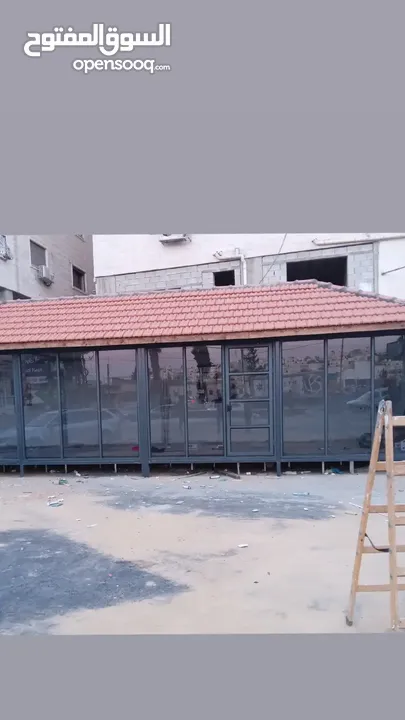 تركيب ثوابت وباب 2000 لكرفان