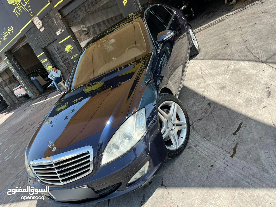 مرسيدس S350 )206 فحص 7 جيد  السيارة نضيفة و معمولها صيانه ((مالك واحد ))  فحص