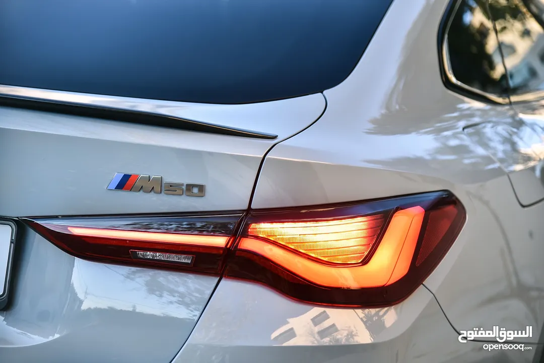 BMW I4 M50 2023 For Sale وارد الوكالة تحت الكفالة