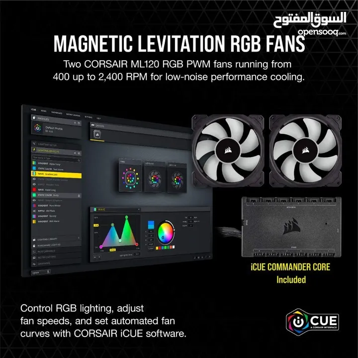 Corsair iCUE H100i Elite Capellix Liquid CPU Cooler