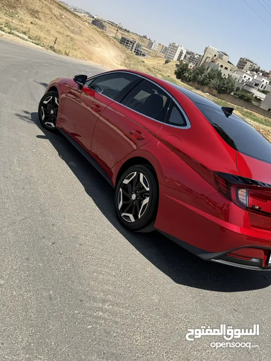 هيونداي سوناتا انسبريشن 2022 Sonata Black edition  سبورت حرة مميزة عداد قليل 49 الف km فحص كامل فل