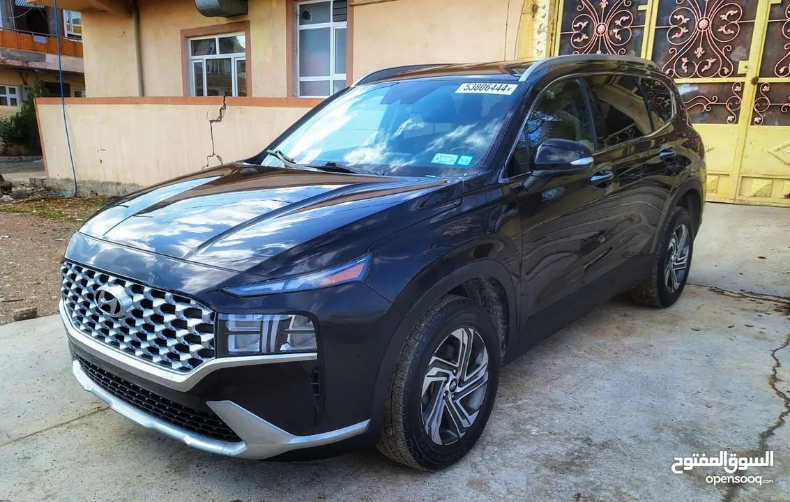 Hyundai Santa Fe Sel 2023 Black 2.5L 4