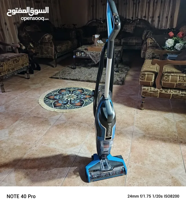 مكنسة بيسيل 1317 لشطف ومسح الارضيات وكنس السجاد